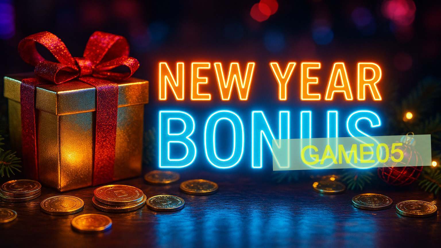Promoções de Ano Novo no GAME05